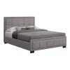 New ???? Birlea Hannover Small Double Grey Fabric Bed Frame ⭐