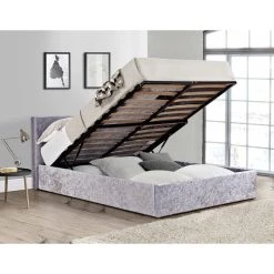 Best reviews of ✔️ Birlea Berlin Crushed Velvet Ottoman Bed Frame ????