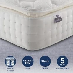 Best Pirce ⭐ Silentnight Silentnight Medium Firm 2800 Pocket Memory Pillowtop Mattress ????