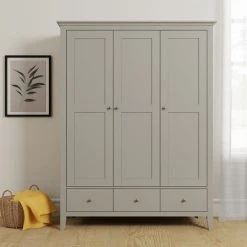 Best deal ???? Dunelm Lynton Triple Wardrobe ⭐