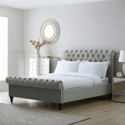 Best reviews of ???? Limelight Classic Grey Chesterfield Bed ????