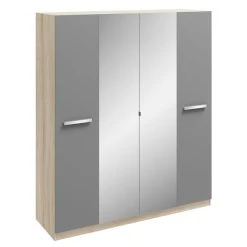 Best Pirce ???? Harmony Genoa 4 Door Wardrobe ????