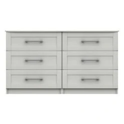 Promo ???? One Call Furniture Ethan Wide 6 Drawer Chest ????
