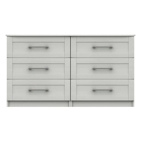 Promo ???? One Call Furniture Ethan Wide 6 Drawer Chest ????