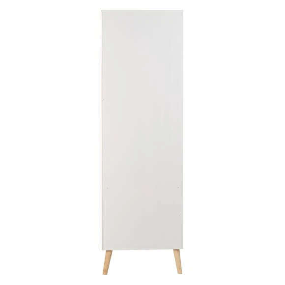 Hot Sale ✔️ Seconique Nordic Double 2 Drawer Wardrobe, White & Pine ???? - Image 5