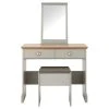 Wholesale ✨ GFW Kendal 2 Drawer ???? Dressing Table Set with Mirror, Grey ????