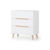 Wholesale ???? Julian Bowen Alicia 3 Drawer Chest, White & Oak ????