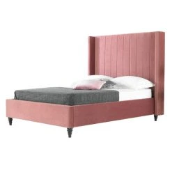Best Sale ???? Hyder Living Turin Contemporary Blush Bed Frame ❤️