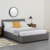 Cheap ???? Seconique Waverley Grey Linen Ottoman Bed ????
