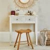 Deals ???? Dunelm Samira 2 Drawer ???? Dressing Table, White ⭐