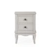 Discount ???? Dunelm Clara 2 Drawer Bedside Table, Grey ????