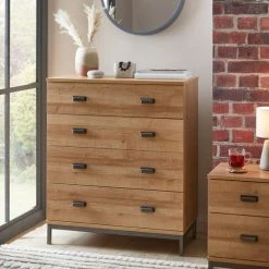 Flash Sale ✔️ Dunelm Fulton 4 Drawer Chest ????