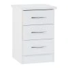 Top 10 ⌛ Seconique Nevada 3 Drawer Bedside Table ????