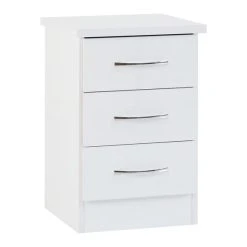 Top 10 ⌛ Seconique Nevada 3 Drawer Bedside Table ????