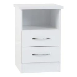 Coupon ???? Seconique Nevada 2 Drawer Bedside Table ????