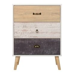 Buy ???? Seconique Nordic 3 Drawer Chest, White ????