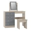 Wholesale ???? Seconique Nevada 4 Drawer ???? Dressing Table Set with Mirror ????