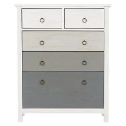 Top 10 ???? Seconique Vermount 5 Drawer Chest, White ????