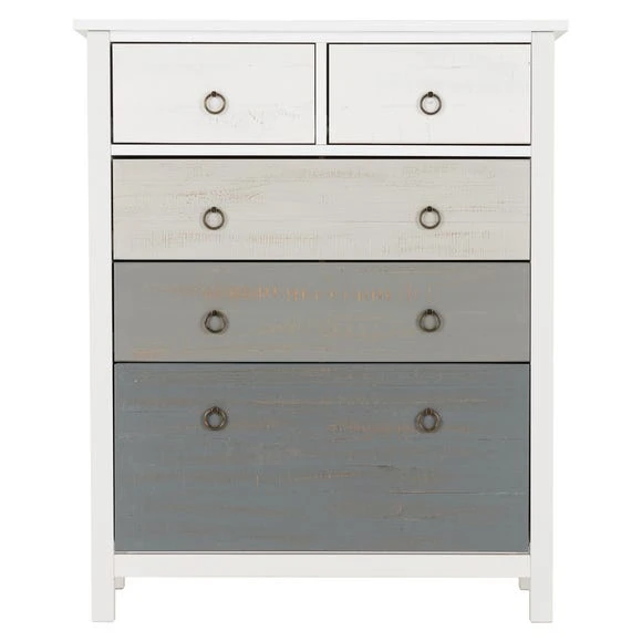 Top 10 ???? Seconique Vermount 5 Drawer Chest, White ????