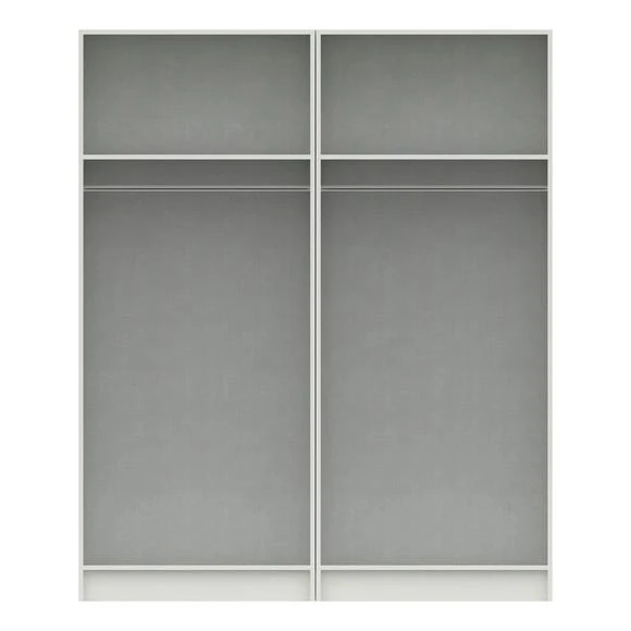 Best Pirce ???? One Call Furniture Parker 4 Door Wardrobe, Mirrored ⌛ - Image 4