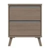 Best Pirce ???? One Call Furniture Jenson 2 Drawer Bedside Table ????