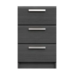 Buy ???? One Call Furniture Piper 3 Drawer Bedside Table ⭐