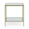 Best Sale ???? Dunelm Claudia Gold Effect Square Side Table ????