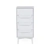 Coupon ???? Elements Anders Tall 4 Drawer Chest, White ⭐