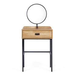 Best Sale ❤️ Dunelm Greenwich Small 1 Drawer ???? Dressing Table with Mirror ????