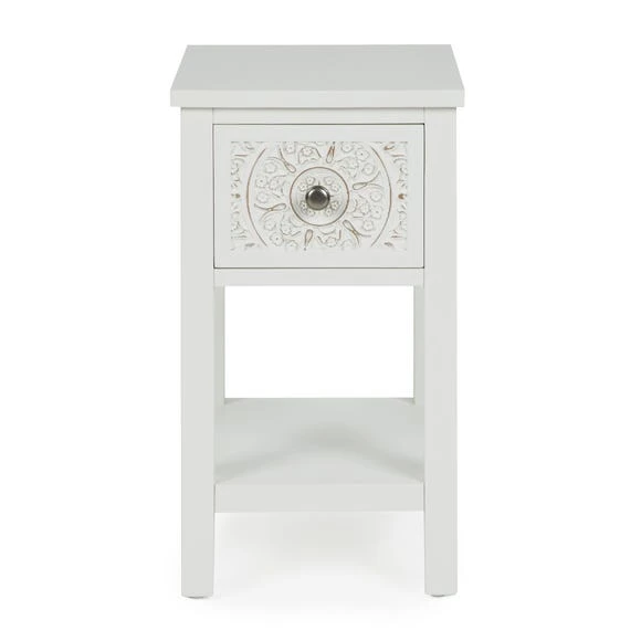 Cheapest ???? Dunelm Samira 1 Drawer Bedside Table ⭐