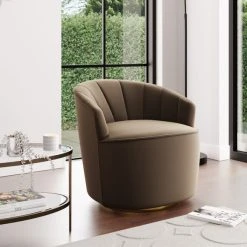 Hot Sale ???? Dunelm Matilda Velvet Swivel Chair ✨