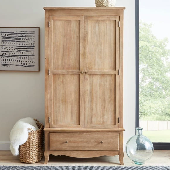 Buy ❤️ Dunelm Giselle Double Wardrobe, Mango Wood ????