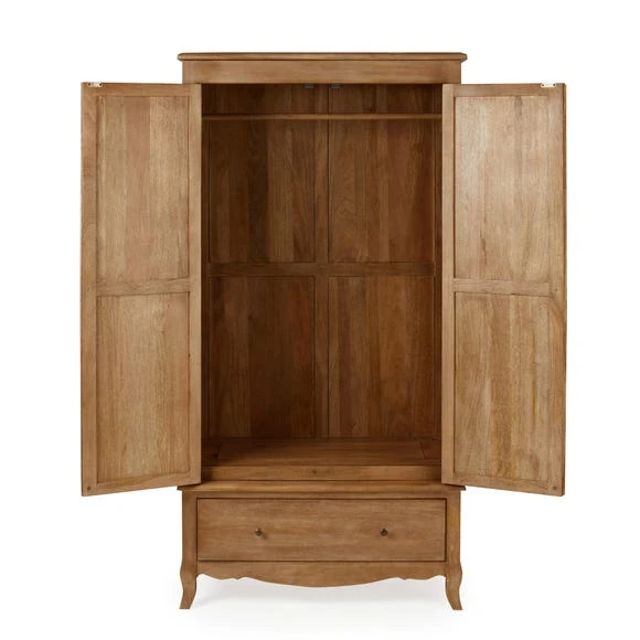 Buy ❤️ Dunelm Giselle Double Wardrobe, Mango Wood ???? - Image 3