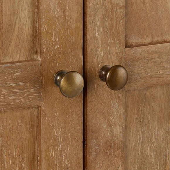 Buy ❤️ Dunelm Giselle Double Wardrobe, Mango Wood ???? - Image 6