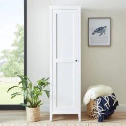 Best deal ???? Dunelm Lynton Single Wardrobe, White ????