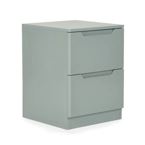 Buy ⭐ Dunelm Larson 2 Drawer Bedside Table ???? - Image 2
