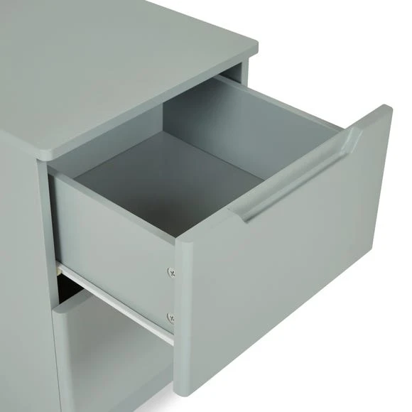 Buy ⭐ Dunelm Larson 2 Drawer Bedside Table ???? - Image 5