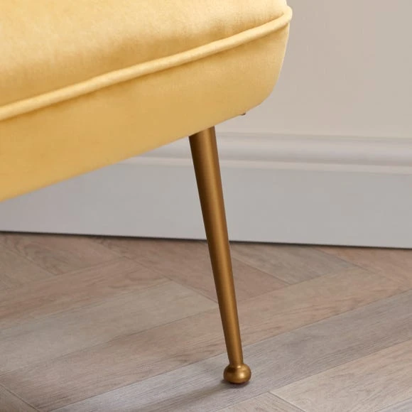 Cheap ???? Dunelm Kit Velvet Accent Chair ???? - Image 5