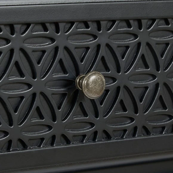 Budget ✔️ Dunelm Carys 3 Drawer Bedside Table, Pine ???? - Image 6