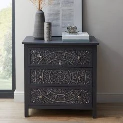 Cheapest ???? Dunelm Samira 3 Drawer Chest ❤️