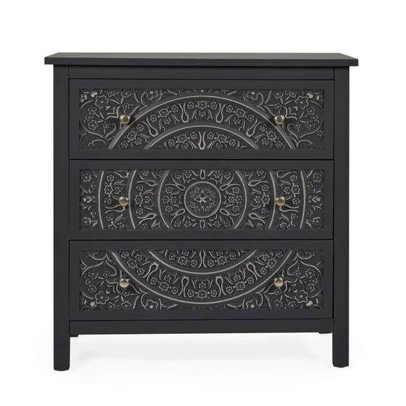 Cheapest ???? Dunelm Samira 3 Drawer Chest ❤️ - Image 2
