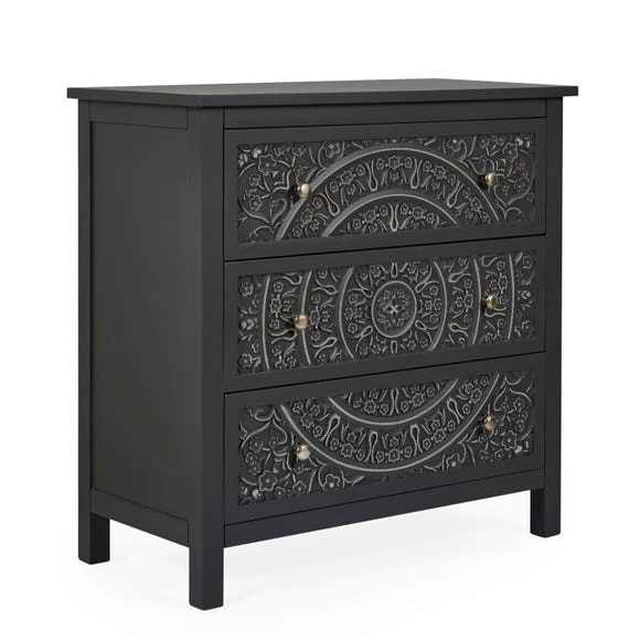 Cheapest ???? Dunelm Samira 3 Drawer Chest ❤️ - Image 3