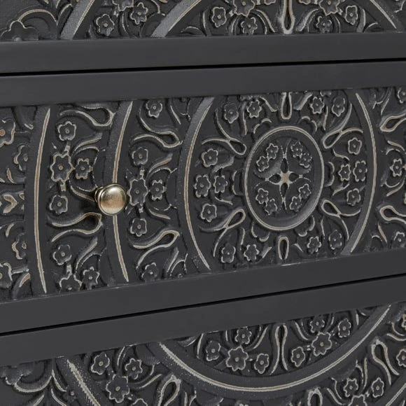 Cheapest ???? Dunelm Samira 3 Drawer Chest ❤️ - Image 6