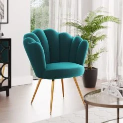 Wholesale ???? Dunelm Vivian Velvet Cocktail Chair ????