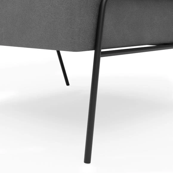 Budget ???? Dunelm Hadlee Faux Leather Chair ???? - Image 6