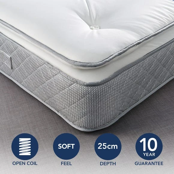 Best deal ???? Fogarty Fogarty Just Right Pillow Top Open Coil Mattress ⌛