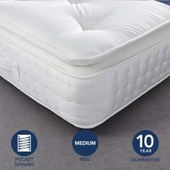 Wholesale ???? Fogarty Fogarty Dreamy Comfort Pillow Top 1000 Pocket Sprung Mattress ????