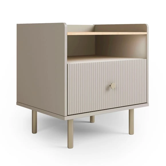 Best Sale ???? Dunelm Georgi 1 Drawer Bedside Table ???? - Image 2
