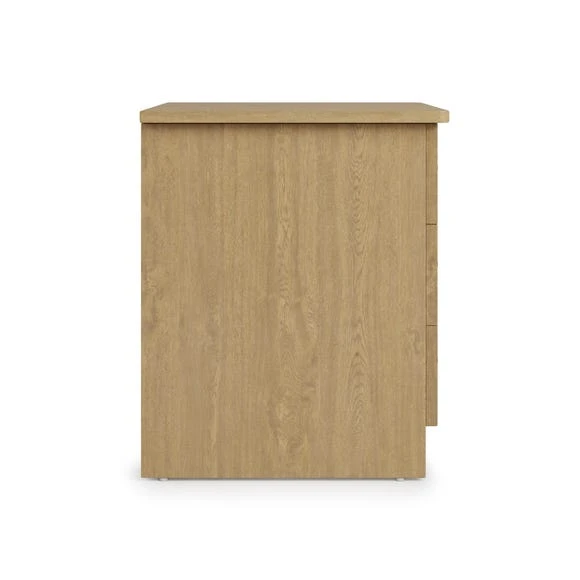 Cheap ???? Dunelm Toby 3 Drawer Bedside Table ✨ - Image 3