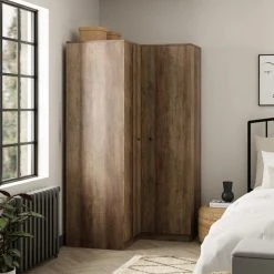 Cheapest ✔️ Dunelm Fulton Corner Wardrobe ❤️